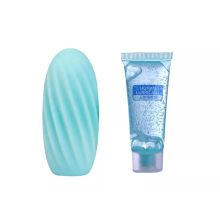 Realistic Egg Cup Male Aqua Masturbator Pocket Stroker Latex Toy