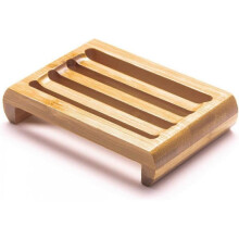 Bamboo Soap Dish | Bamboo Soap Tray | 11cm x 7.5 cm | Eco Product, Eco Friendly Gift (1)