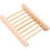 Bamboo Soap Dish - Draining Soap Dish for Hard Soap for Sinks and Showers 1