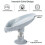 Gray Hard Soap Holder with Automatic Drain 3