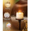 12 Pcs Battery Tea Lights With Timer , Warm White 2