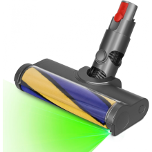 Sopii Dyson V12 Detect Slim LED -pölynimurin pehmeälle harjalle, ihanteellinen puulattioiden puhdistukseen