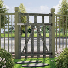 90x120cm Outdoor Wooden Garden Gate Fence Door