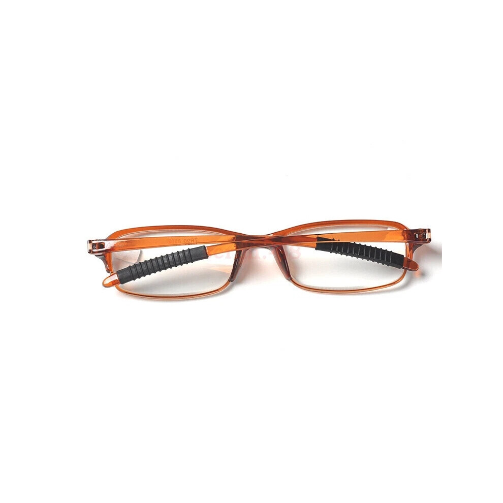 (+1.00 strength, Brown) 3P Reading Glasses Presbyopic reader +.75 +1.0 +1.25 +1.5 +1.75 +2.0 to +4.0 new