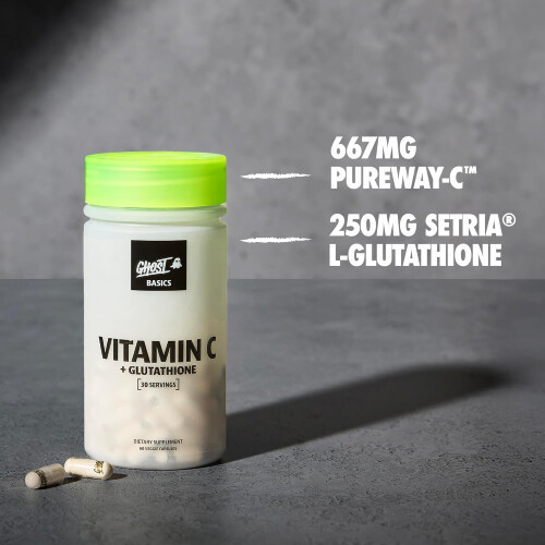 Ghost GHOST Basics Vitamin C + Glutathione Supplement for Men 2