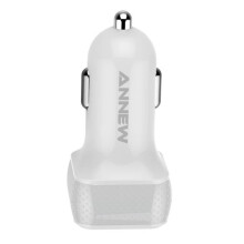 Annew 24W/4.8A kaksi USB-porttia autolaturi iPhonelle/Prolle Samsung Galaxy Note 9 8 Note 9 8 LG HTC
