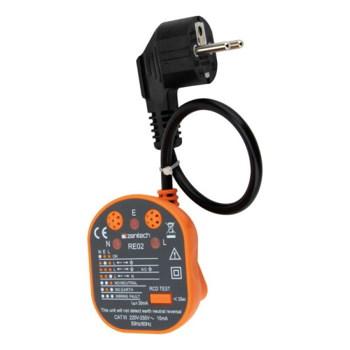 CATIII pistorasia ja differentiaalitesteri - 250V - Zenitech