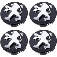 4 kpl Pyörännapan suojukset Peugeot 307 408 207 205 206 407 107 308 4008 507 508 5008 301 60mm, Vaihde