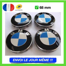 NÁBOJ KOLESA 4x Logo 68mm BMW Modrý Znak krytu náboja stredového ráfika