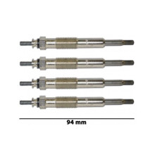 Juego de 4 bujías incandescentes para Renault Kangoo Clio II Megane Scenic Traffic I