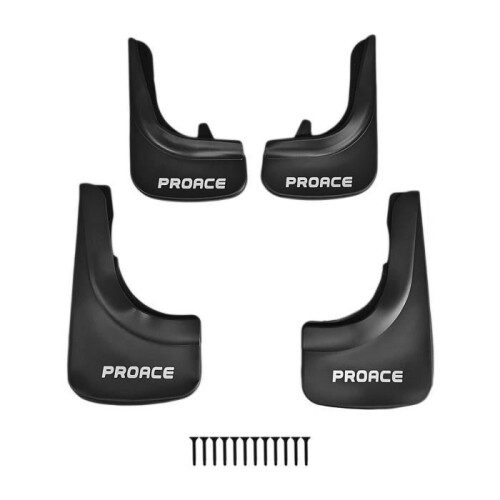 For Toyota Proace Mud Flaps for Front and Rear 4pcs 17