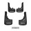 For Toyota Proace Mud Flaps for Front and Rear 4pcs 17 2