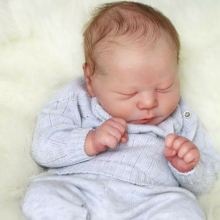 Kit Da 21 Pollici Chase Reborn Baby Doll Kit Sleep Sleeping Baby Stampo Blank Non Dipinto Kit Non Assemblato Giocattolo Fai -da -te Per Ragazze