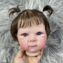 18 Pollici Già Dipinti Bebe Bettie Con Kit Bambola Per Trapianto Di Capelli In Vinile Rinamo Bambola Senza Assemblati Damio Reborn Kit Regalo