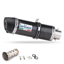 51mm Motorcycle Exhaust Muffler Pipe LeoVince Escape Moto With DB Killer for Z1000 Z900 GSR600 FZ6N R1 R6 R3