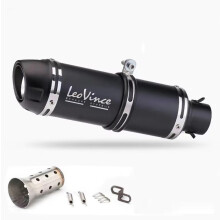 51mm Motorcycle Exhaust Muffler Pipe LeoVince Escape Moto With DB Killer for Z1000 Z900 GSR600 FZ6N R1 R6 R3