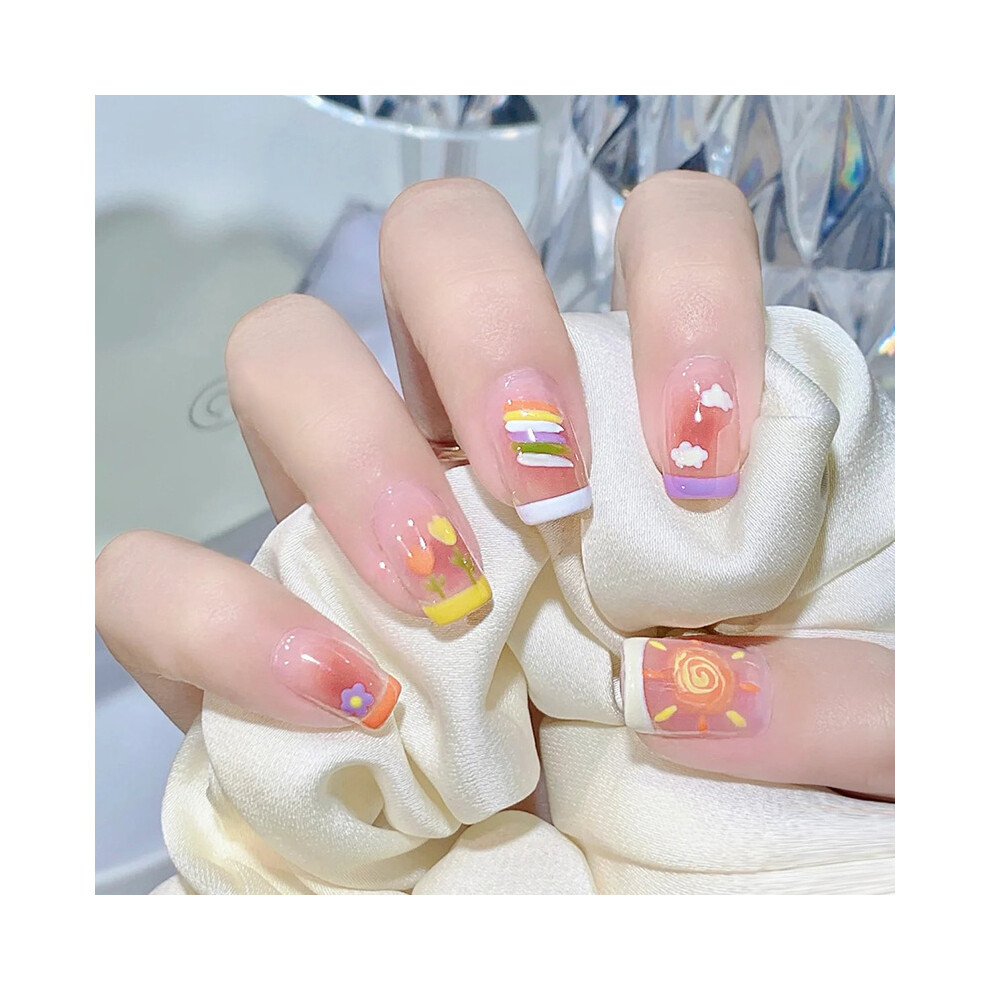 (photo14) 24 pieces Versatile detachable wearable nail art nail art