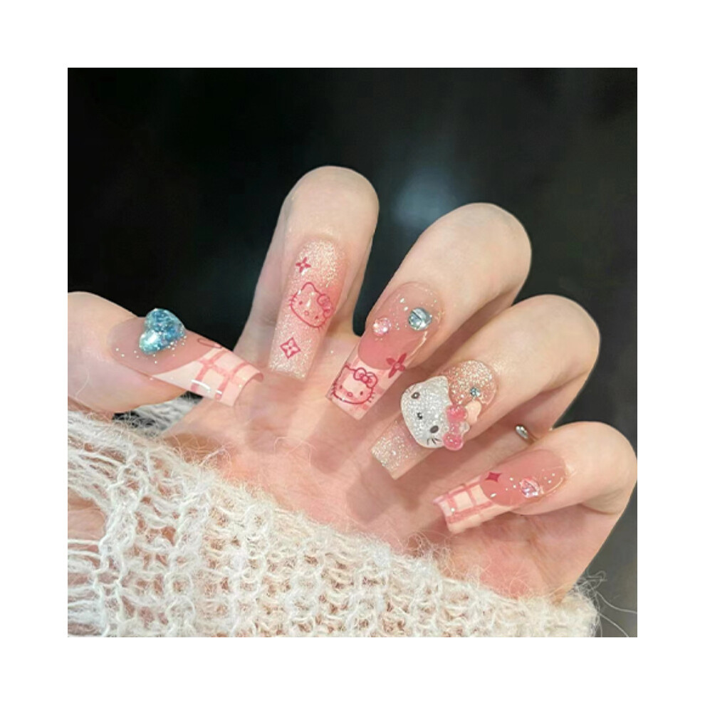 (photo14) 24 pieces Versatile detachable wearable nail art nail art