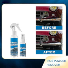 (30ml) Car Rust Removal Spray, Iron Powder Remover for car, Rust Inhibitor Derusting Spray, Metal Surface C