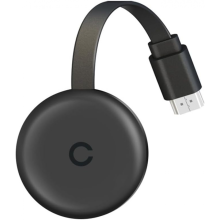 Nuovo Google Chromecast 3 2025 per Smart TV Stick WiFi per Netflix Youtube Display WiFi Wireless HDMI Miracast Dongle, 2024 Ping