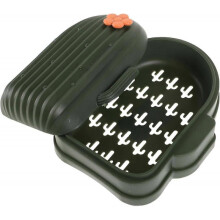 Cactus Shaped Soap Dish Lotus Soap Holder Stand for Bar Soap Plastic Soap Holder Portable Container