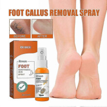 OUHOE Foot Exfoliating Spray, Repair Heel Anti-Cracking Moisturizing Foot Care Spray