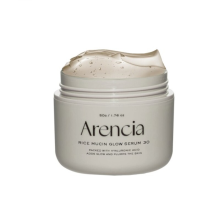 ARENCIA Rice Mucin Glow Face Mask Serum 30, 1.76 oz, Plumpar huden med hyaluronsyra