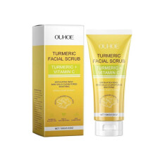Ouhoe Turmeric Facial Scrub Gentle Repair Facial Skin Bright And Tender Skin