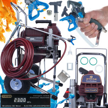 Zenthril Apex B StandPro festékszóró, 2500W 20Mpa 0.031", 3.2L/perc, PowerXcellence sorozat