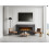 Acantha Bloc Pre-Built Black Marble Effect Fully Inset Media Wall Suite 6