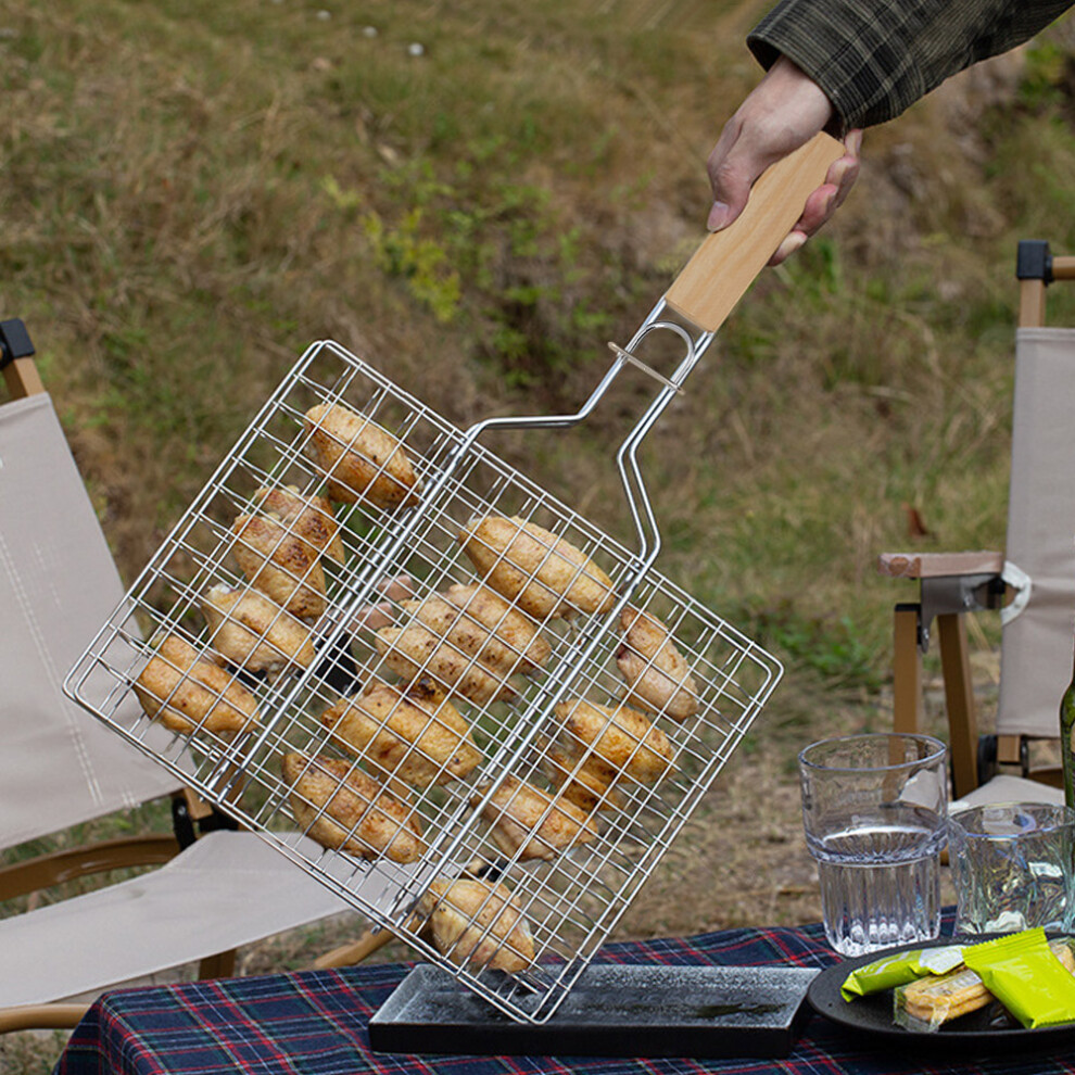 Portable Outdoor Camping BBQ Grill Basket