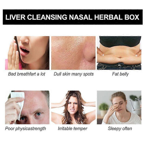 2pcs Vegan Liver Cleaning Nasal Herbal Box 2