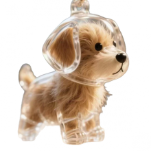2pcs Pet collars Dog Hair Keepsake Container for Ashes & Fur | Memorial Gift
