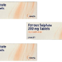 3 x Ferrous 200mg - Iron Tablets - 28 Tablets