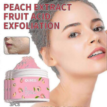 1pc Ouhoe Brightening Exfoliating Cream Deeply Cleans Skin, Hair Cuticles, Moisturizes, Moisturizes, Tightens And Whitens |  | 3PCS