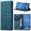 Wallet Case For Samsung S25 Plus Leather Flip Magnetic TPU Shell blue 6