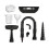 (Default) Rose Gold Handheld Steam Cleaner 2