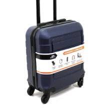 (Navy) 45x36x20cm Under Seat Case Wheel Suitcase Cabin Trolley Bag Travel Case in Various Colors