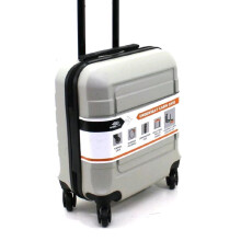 (Beige) 45x36x20cm Under Seat Case Wheel Suitcase Cabin Trolley Bag Travel Case in Various Colors