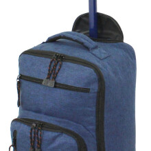 (Navy) Ryanair 40x25x20cm under seat Cabin Bag Travel Hand Luggage Suitcase Trolley Bag