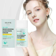 (3pcs) Moisturizing sunscreenMilk textureLightweight and breathableBroad Spectrum SPF 50+Non-Sticky, Long Lasting Protection