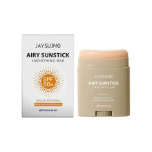 (2pcs) Sunscreen Stick SPF 50+  Korean Semi-Matte Sun Protection Bar, No White Cast, Lightweight, Water-Resistant Sunblock for Face & Body
