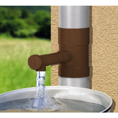 100 mm Dachrinnenwasserauffangbehälter 1