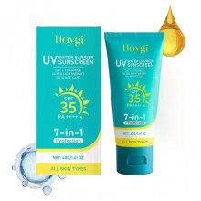 (3pcs) SPF35 PA++++ 7-in-1 UV Sunscreen  Lightweight, UV Waterproof Barrier Sunscreen with Oat & Ceramide  40g/1.41oz, All Skin Types Protection