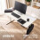 AREBOS AREBOS electrically height-adjustable desk 120x60 cm | Memory function | Adjustable computer desk 72-118 cm | Standing desk | Stand-sit desk | White 6