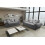 VERONA 3+2 SEATER SOFA SET GREY DESIGNER SCATTER CUSHIONS 3