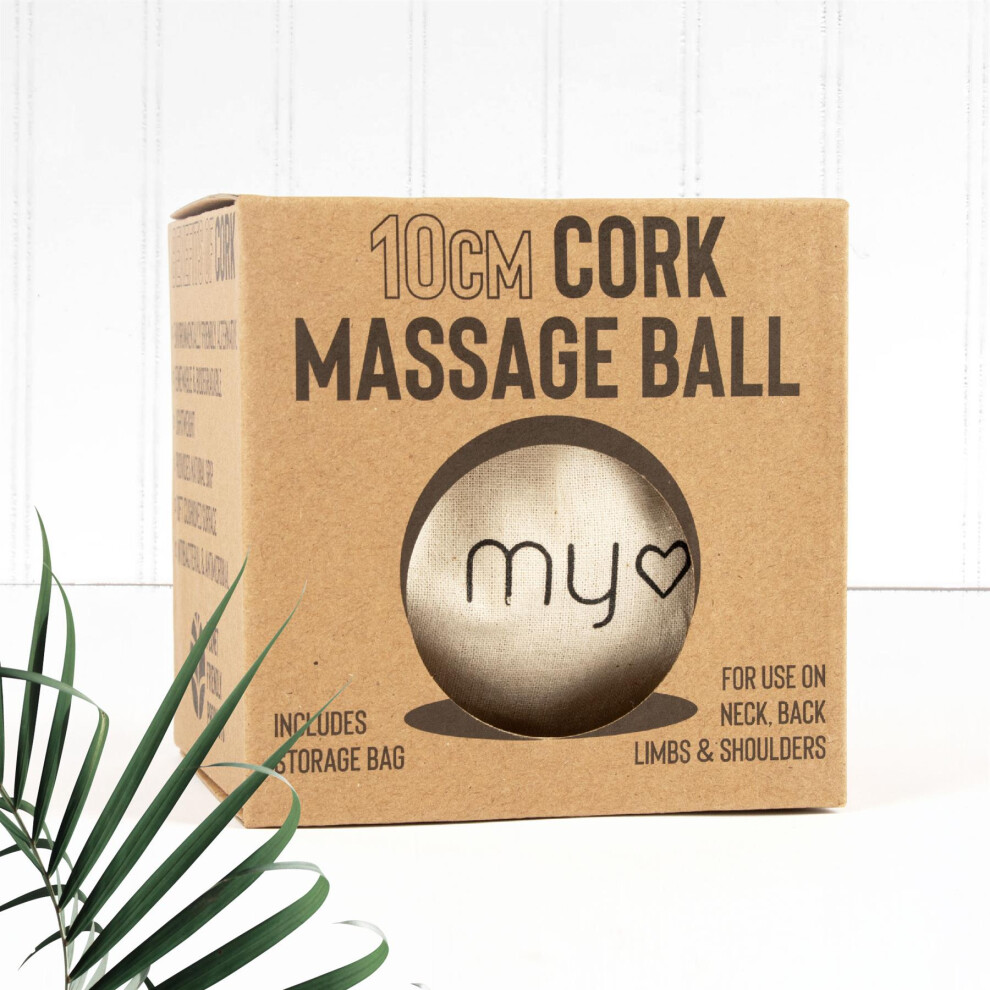 Myga Cork Massage Ball 10Cm