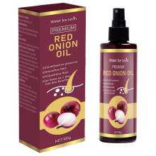 (3pcs) 100% Natural Red Onion Oil for Hair Growth, Supports Long, lustrous & Shiny Hair, Smoothes & Volumiuns Hair, Onion Hair Oil for All Hair Types