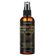 (2PCS) Keratin Hair Serum Spray - Smoothing Dry Damage Repair Treatment Premium Formula, Anti Frizz Heat Protection Spray for Women 100ML