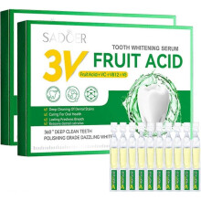 Teeth Whitening Serum Ampoule 20Pcs, Plaque Remover Travel Toothpastes, Tartar Remover Teeth Whitening Corrector Toothpaste Serum, Stain Removal